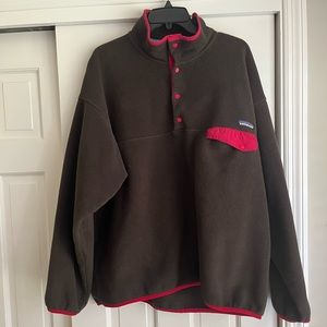 PATAGONIA QUARTER ZIP FLEECE PULLOVER SIZE XL.